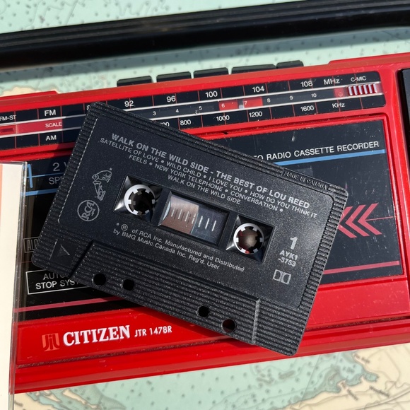 Vintage 70s Walk On The Wild Side The Best of Lou Reed Cassette Tape - Picture 4 of 4